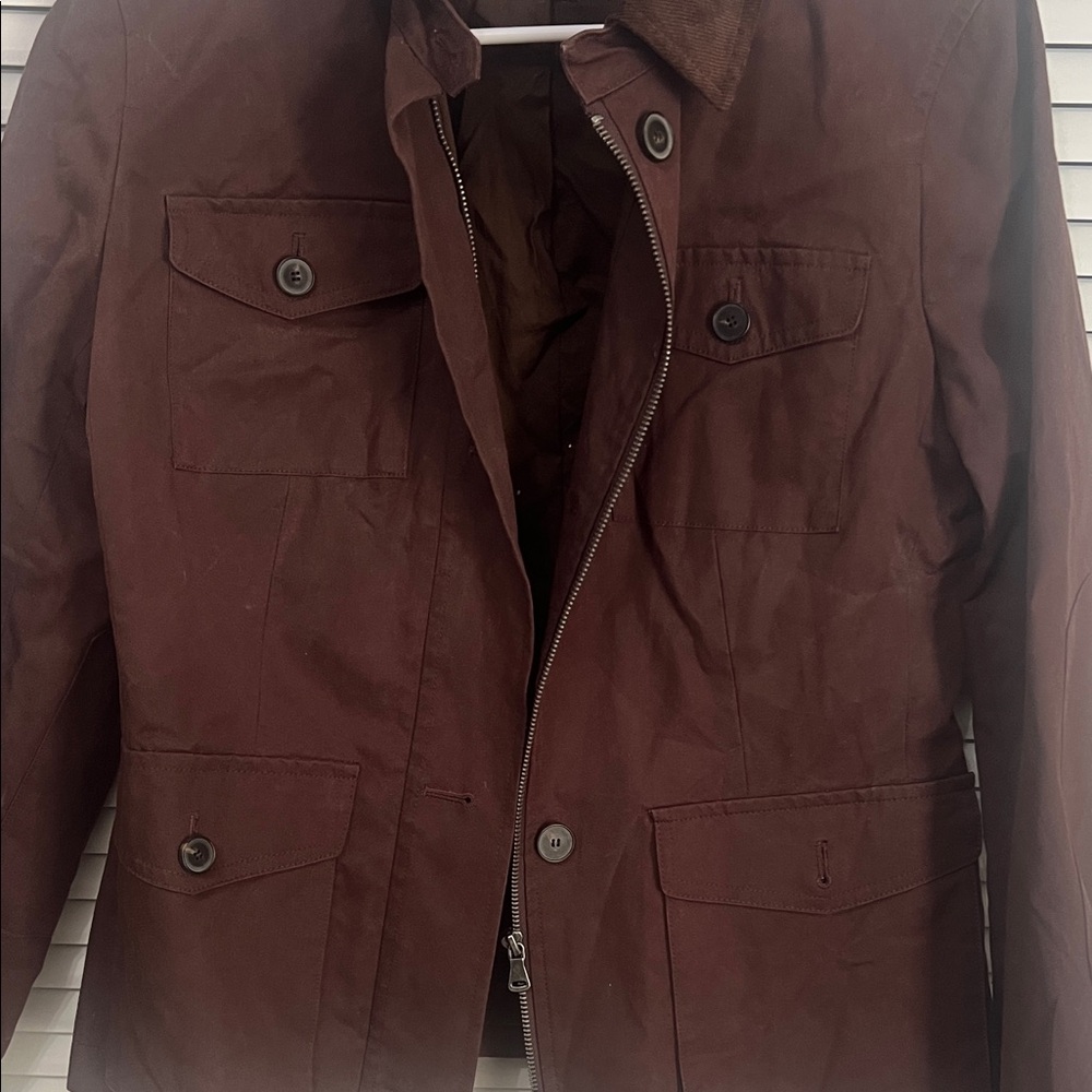 Talbots Dark Brown Utility Jacket - image 2